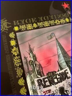 RAGE AGAINST THE MACHINE Concert Poster COACHELLA 07 Original Ed of 200 MACRAE