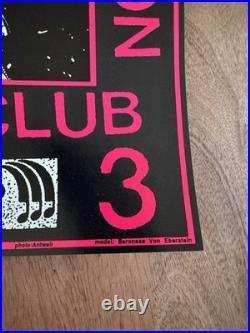 RAMONES Concert Poster-IRVINE CA 1990-FRANK KOZIK