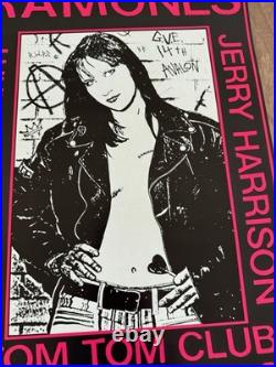 RAMONES Concert Poster-IRVINE CA 1990-FRANK KOZIK