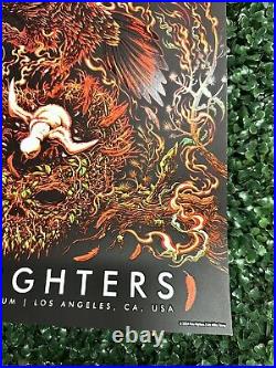 RARE FOO FIGHTERS Los Angeles Concert Posters Night 1 & 2 BMO Stadium EMEK/TSANG