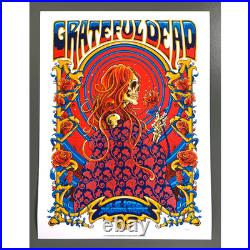 RARE Grateful Dead 1970 Capitol Theatre Concert Poster x/150 ZazzCorp Original