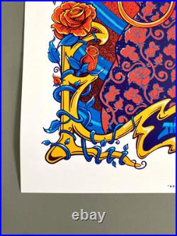 RARE Grateful Dead 1970 Capitol Theatre Concert Poster x/150 ZazzCorp Original