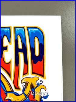 RARE Grateful Dead 1970 Capitol Theatre Concert Poster x/150 ZazzCorp Original