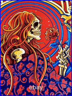 RARE Grateful Dead 1970 Capitol Theatre Concert Poster x/150 ZazzCorp Original