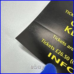 RARE Metallica Escape From The Studio 1995 August 26 England Tour Concert Poster