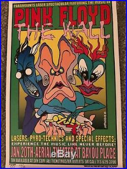 RARE Pink Floyd The Wall Concert Poster JERMAINE ROGERS 2001 Offset Collection