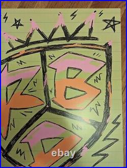 RBD Soy Rebelde Original Concert Poster, NYC Madison Square Garden 8/31/23