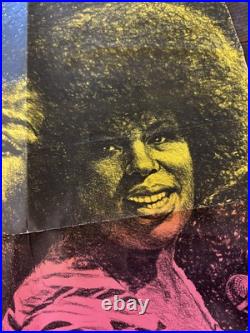 ROBERTA FLACK 1971 Worcester Polytechnic Institute Original In Concert Poster