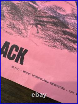 ROBERTA FLACK 1971 Worcester Polytechnic Institute Original In Concert Poster