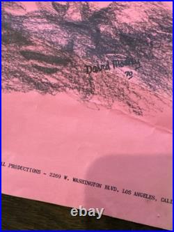 ROBERTA FLACK 1971 Worcester Polytechnic Institute Original In Concert Poster