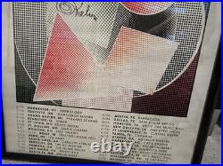 RUBBLEBUCKET Sun Machine Tour 2019 SIGNED CONCERT TOUR POSTER