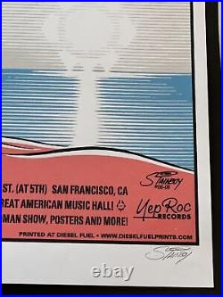 Radio Birdman Record Release Original Concert Poster Stainboy Signed 21/350