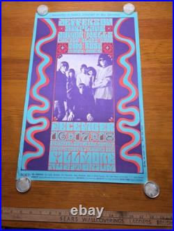 Rare 1966 JEFFERSON AIRPLANE Concert Poster, Artist Wilson, Ben Grandy