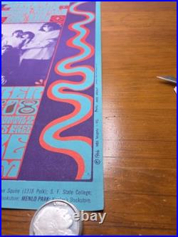 Rare 1966 JEFFERSON AIRPLANE Concert Poster, Artist Wilson, Ben Grandy