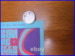 Rare 1966 JEFFERSON AIRPLANE Concert Poster, Artist Wilson, Ben Grandy