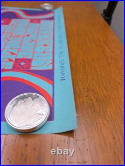 Rare 1966 JEFFERSON AIRPLANE Concert Poster, Artist Wilson, Ben Grandy