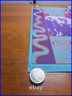 Rare 1966 JEFFERSON AIRPLANE Concert Poster, Artist Wilson, Ben Grandy