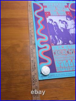 Rare 1966 JEFFERSON AIRPLANE Concert Poster, Artist Wilson, Ben Grandy