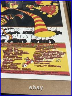 Rare 1968 Vintage Sky River Rock Festival Lighter Than Air Fair Poster