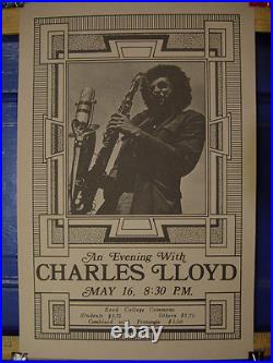 Rare /'70 Fillmore Era Original Artwork Plus 2 Charles Lloyd Concert Posters