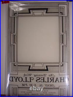 Rare /'70 Fillmore Era Original Artwork Plus 2 Charles Lloyd Concert Posters Rare /'70 Fillmore Era Original Artwork Plus 2 Charles Lloyd Concert Posters