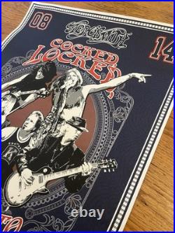 Rare Aerosmith Limited Edition 496/1000 Fenway Boston Concert 8/14/10 Poster