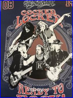 Rare Aerosmith Limited Edition 496/1000 Fenway Boston Concert 8/14/10 Poster