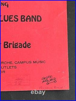 Rare Buddy Miles Express Eagles Auditorium 1971 AOR Original Concert Poster