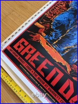 Rare Green Day Concert Poster 18x27 Screen Print Limited 400 Original 2009