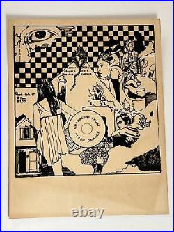Rare Psychedelic Fillmore Era AOR Original Concert Poster