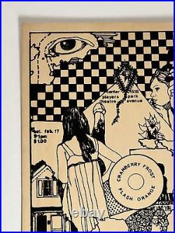 Rare Psychedelic Fillmore Era AOR Original Concert Poster