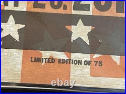 Rare! WILLIE NELSON Concert Poster Hatch Show Print 2010 Corpus Christi TX #/75