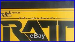 Ratt 1985 Original Vintage Hawaii Concert Poster
