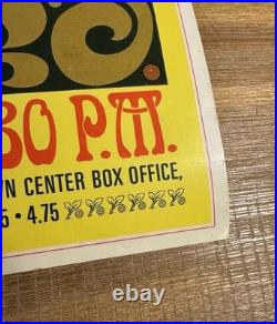 Ravi Shankar Concert Poster 1967 San Francisco-Original First Print Tom Wilkes