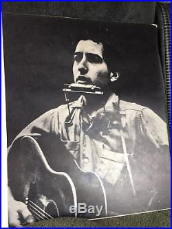 Rock Concert Vintage Poster 1960s Mid Century Bob Dylan Original Not Repop