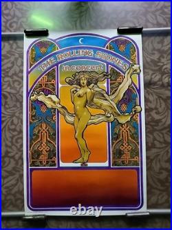 Rolling Stones In Concert 1969 Poster David Byrd Design /rolling stones fan club
