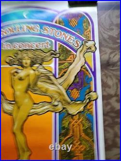 Rolling Stones In Concert 1969 Poster David Byrd Design /rolling stones fan club