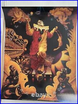 Rolling Stones and Pearl Jam 1997 Concert Poster Oakland Original