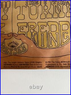 Rough But Rare 1968 S. F. Fillmore/original 14x21 Concert Poster /ike&tina Turner