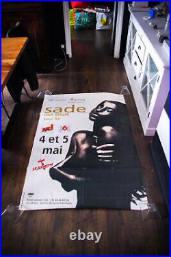 SADE LOVE DELUXE CONCERT TOUR 39 x 59 French Original Poster 1993