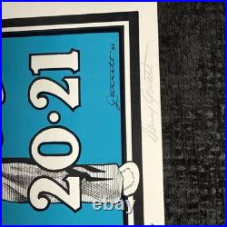 SINGED 1980 Dancing Muddy Waters Concert Poster Art by Danny Garrett