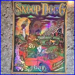 SNOOP DOGG Talking Stick Resort Amphitheatre Phx AZ 8/23 CONCERT POSTER
