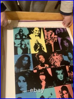 STUDIO 54 Last Dance / Final Concert Poster DONNA SUMMER GRACE JONES CHER 1996