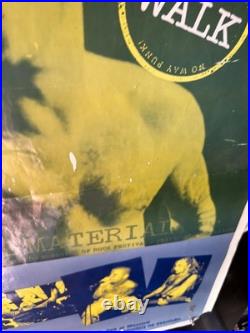 SUPER RARE PANTERA MONSTERS OF ROCK MOSCOW CONCERT POSTER 1991! 24x36