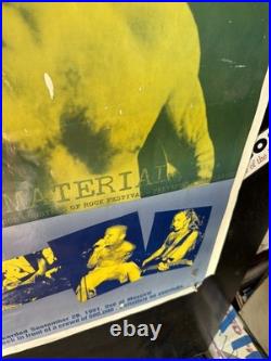 SUPER RARE PANTERA MONSTERS OF ROCK MOSCOW CONCERT POSTER 1991! 24x36