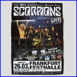 Scorpions Banner, Postcards & Concert Posters Lot