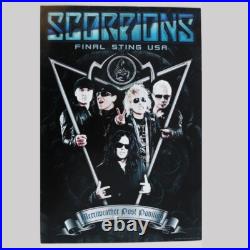 Scorpions Banner, Postcards & Concert Posters Lot