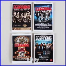 Scorpions Banner, Postcards & Concert Posters Lot