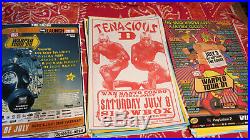 Seattle concert posters-200 in all. 11x17 1999 to 2001 vintage