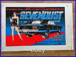Sevendust New Year's Eve 05 Orlando Original Concert Poster Uncut Proof Stainboy